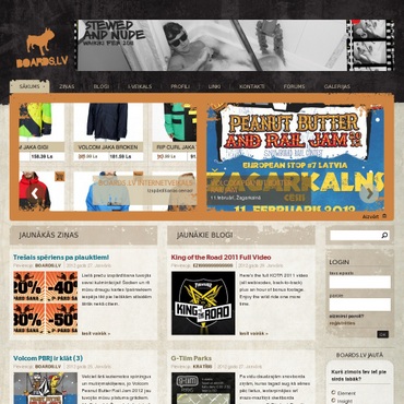 Boards LV veikals, RB projekts, SIA